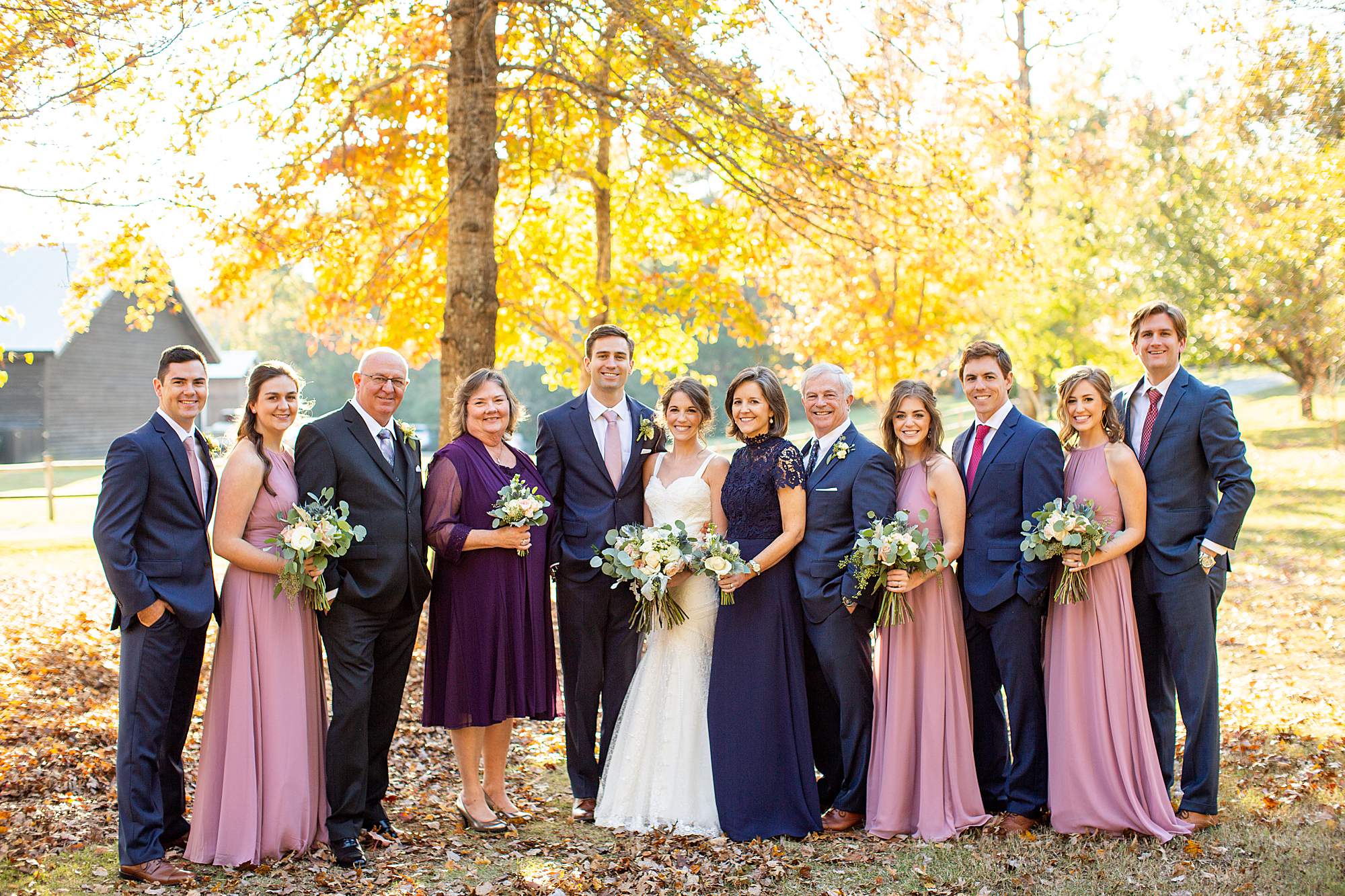 the barn at shady lane family portrait