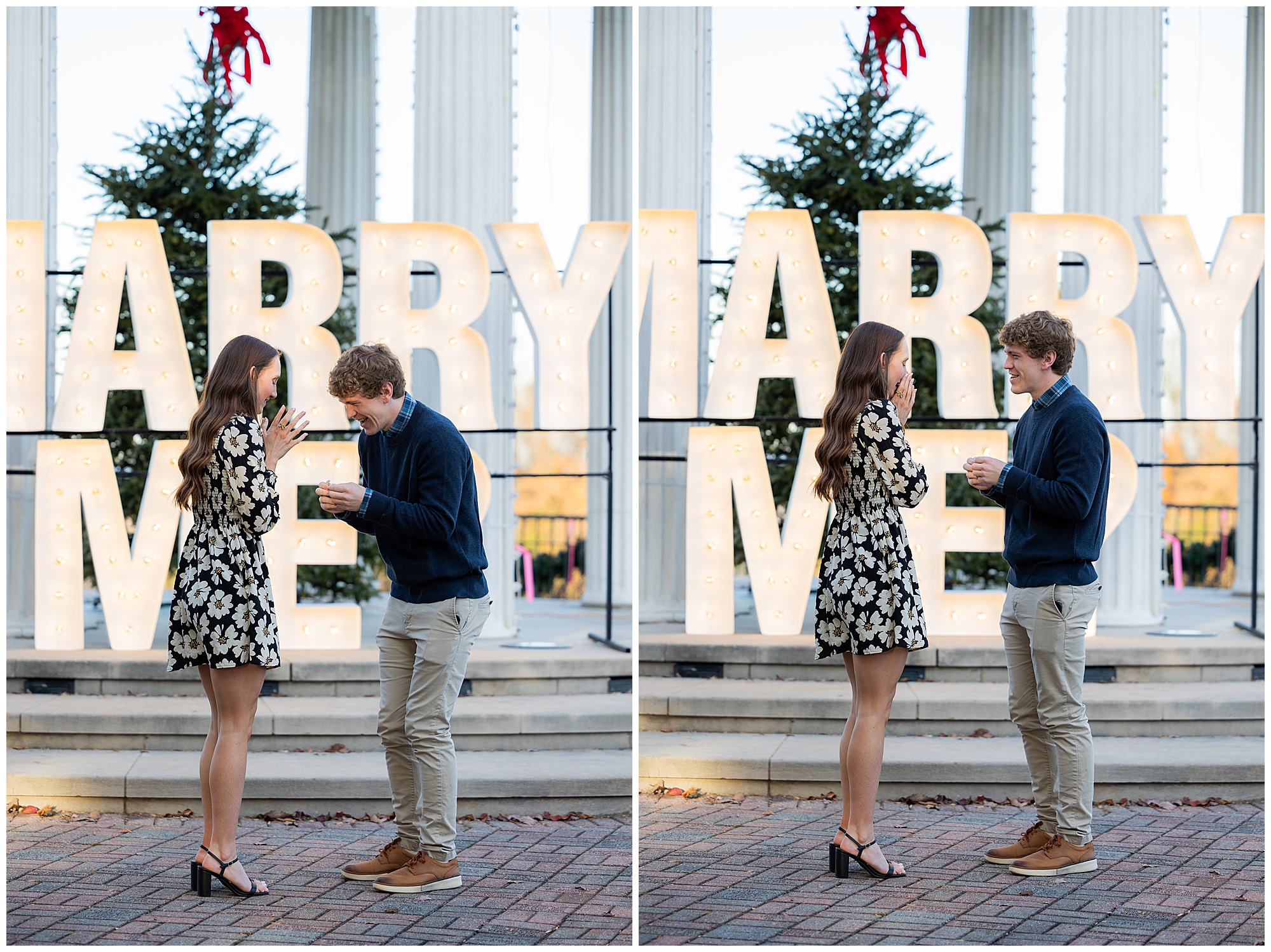 Olivia looks at the engagement ring that Camden picked out for her and smiles. 